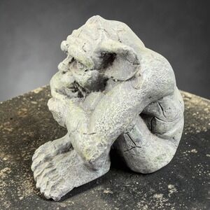Vintage 1986 Signed Larry Miller Universal Statue UDC Gargoyle Figurine Resin